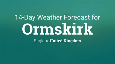weather in ormskirk 14 days.
